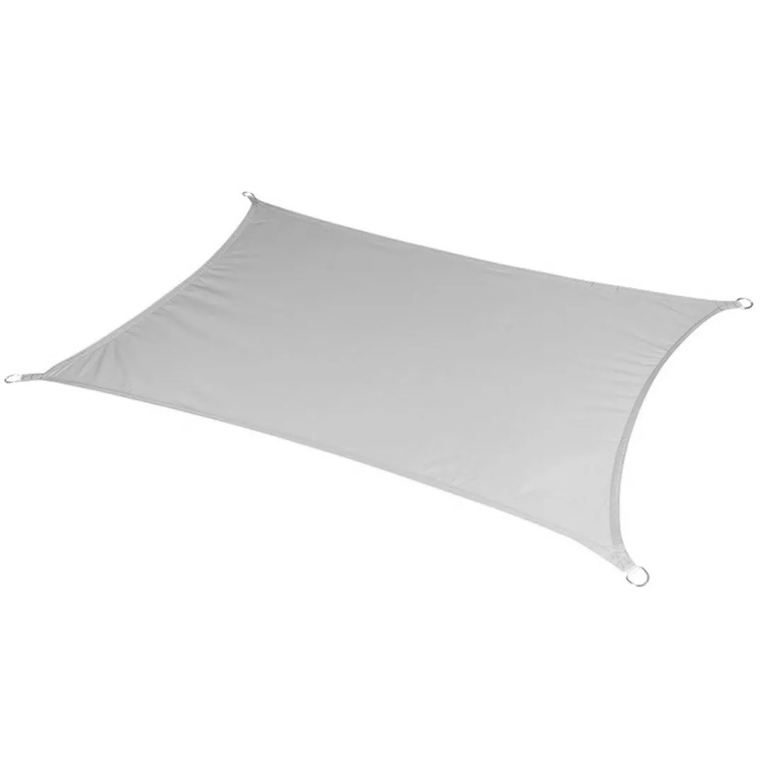 Sun Shade Sail Rectangle Canopy Cover UV Block Waterproof Outdoor - 3 x 4m