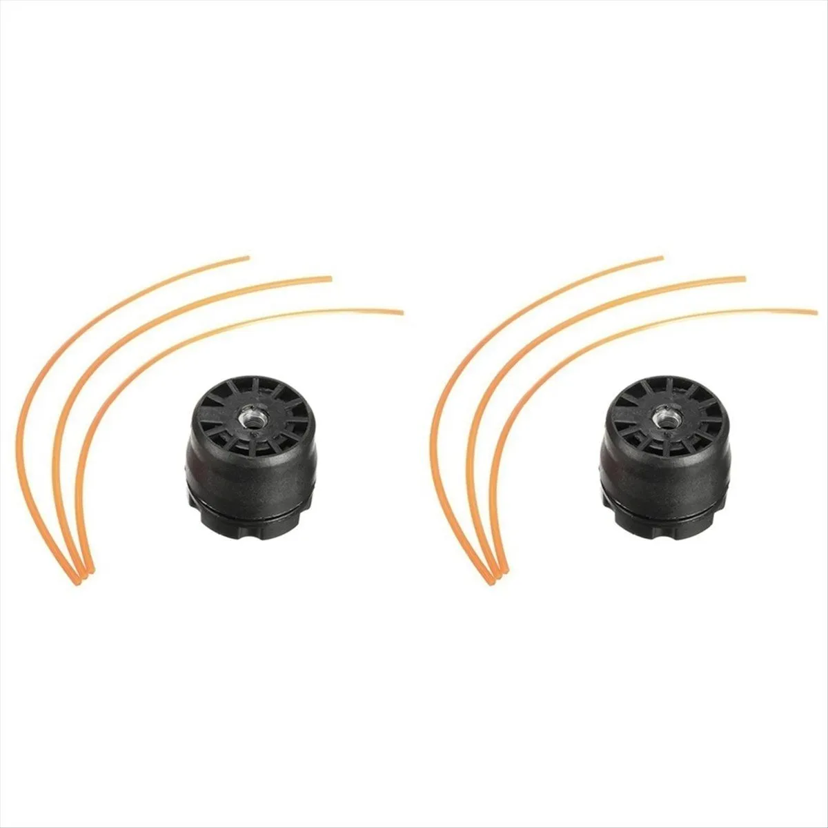 Quick Installation of Portable Line Trimmer Head Compatible with None