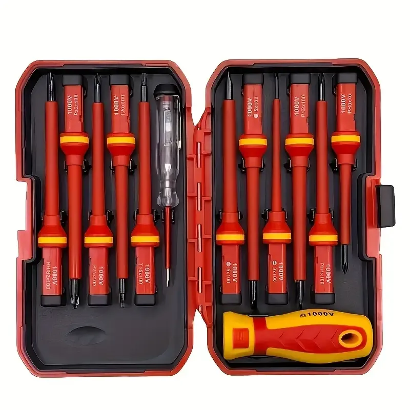 13 Magnetic Screwdrivers, Suitable for Electrician Maintenance