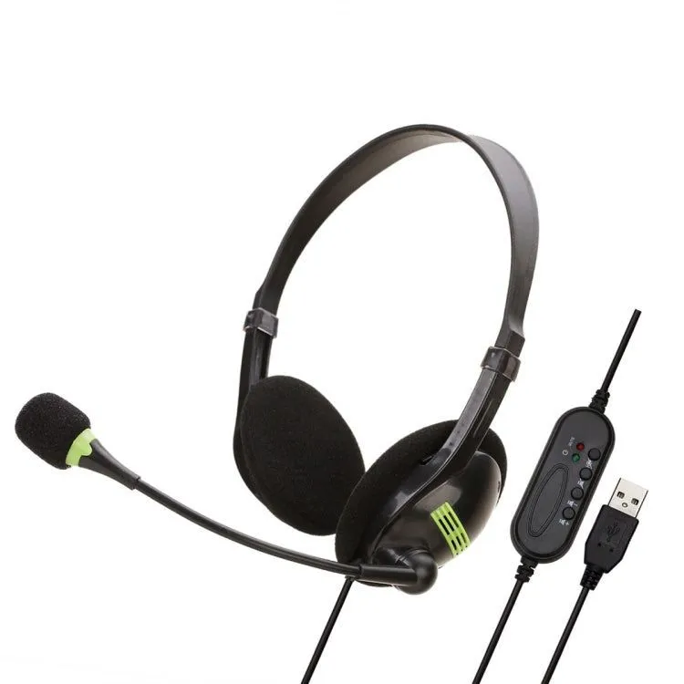 Computer Headset Teaching Office Network Class Student Education Headphones