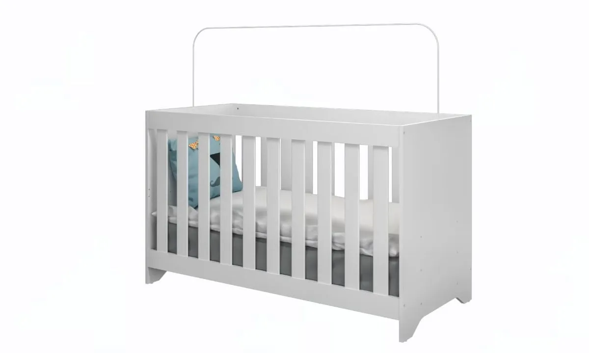 Wooden Cot - 3 in 1