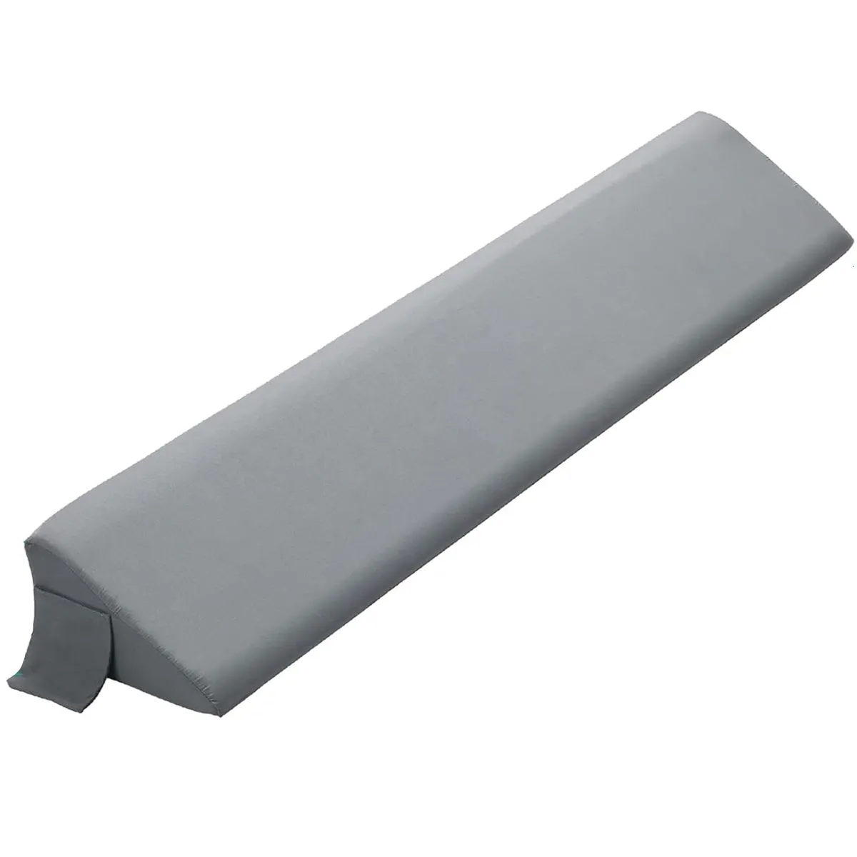 Bed wedge pillow suitable headboard gap filling triangle pillow vacuum pack - Grey