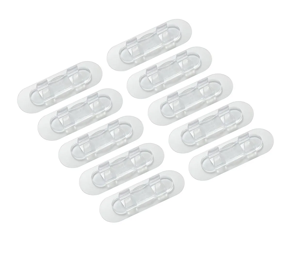 10 Pack Self-adhesive Cable Clips