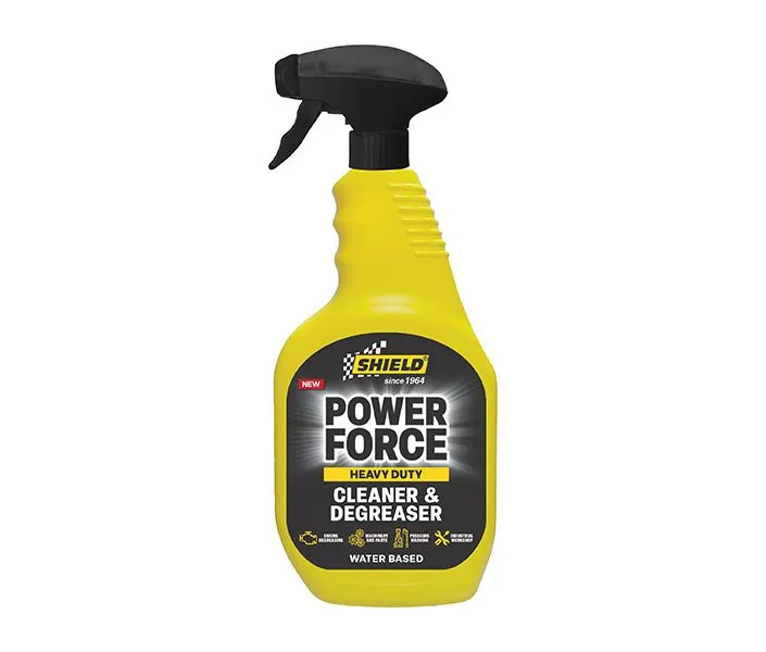 Shield Power Force Heavy Duty Degreaser 1L - Engine, Parts & Grease Cleaner