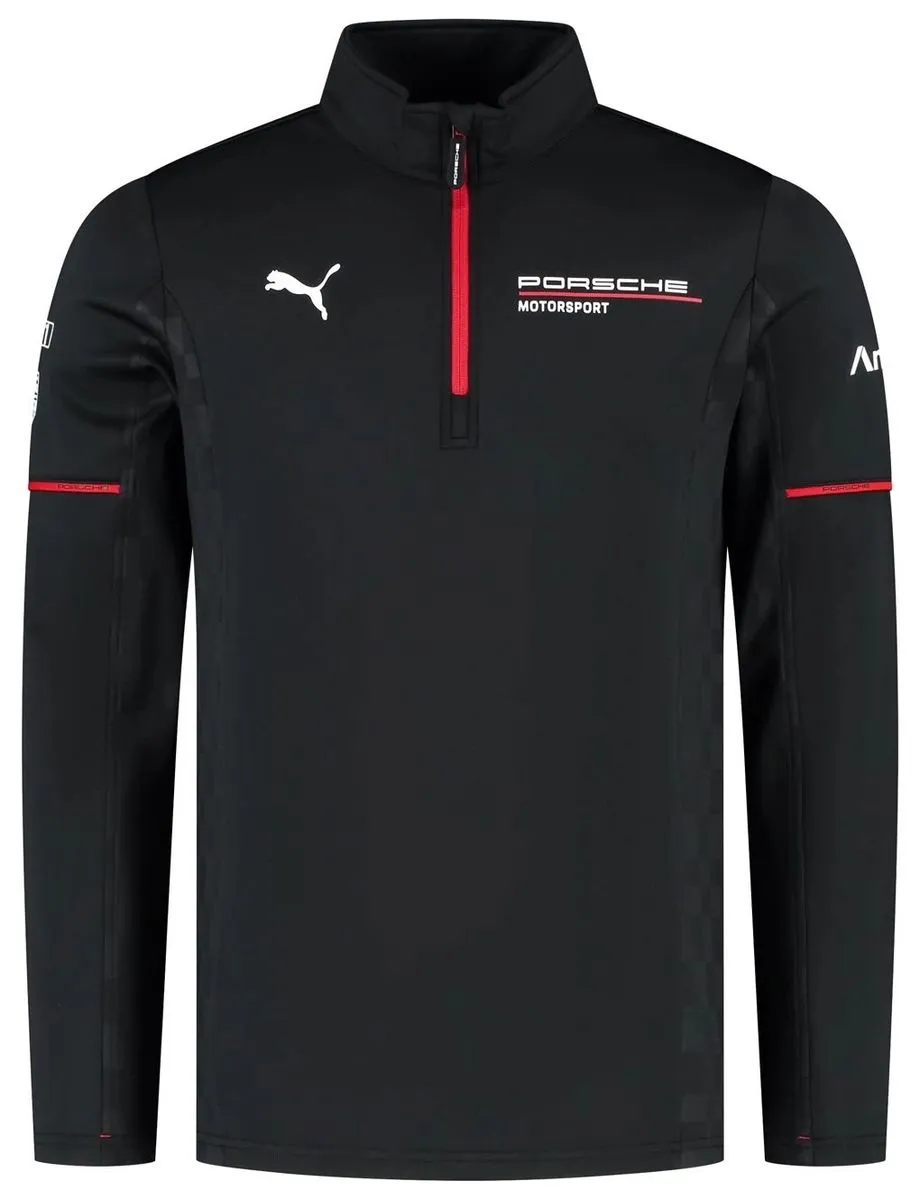 Puma Porsche Motorsport Men's 2026 Team Mid-Layer - Black