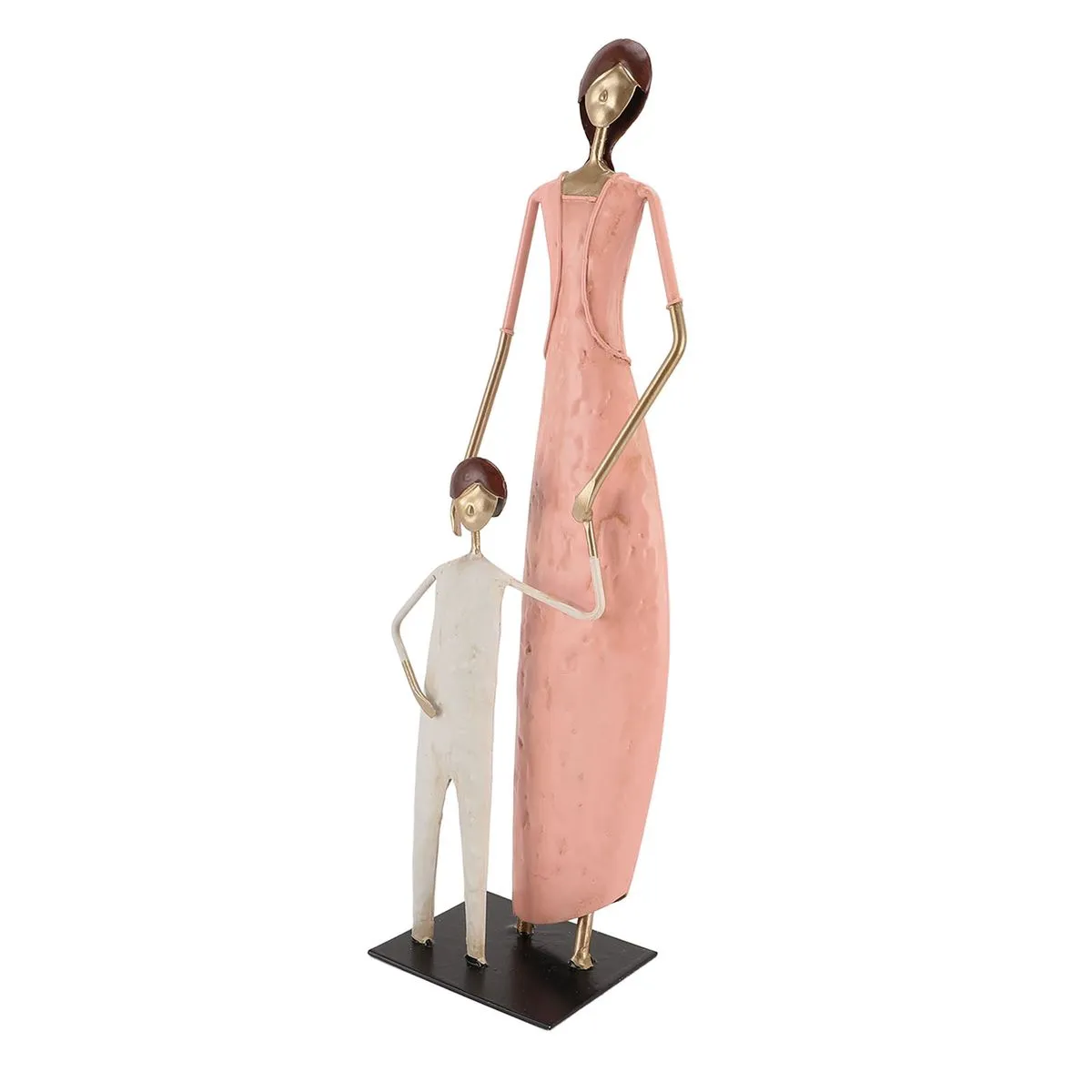 Mother Figurine Vintage Iron Home Decor