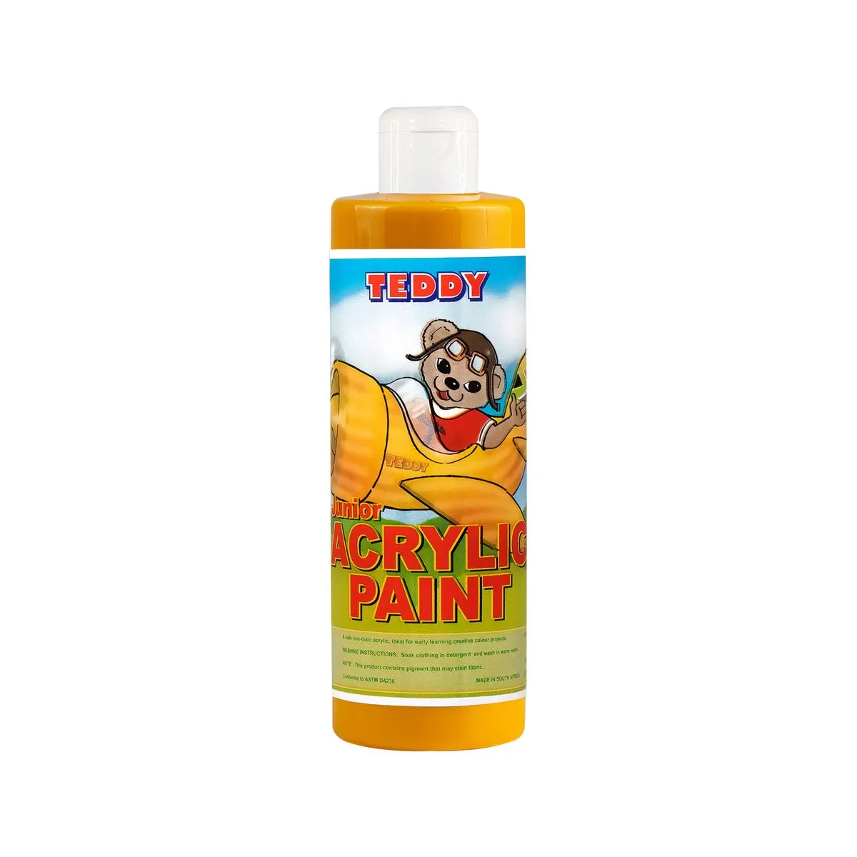 Teddy Junior Acrylic 250ml Golden Yellow