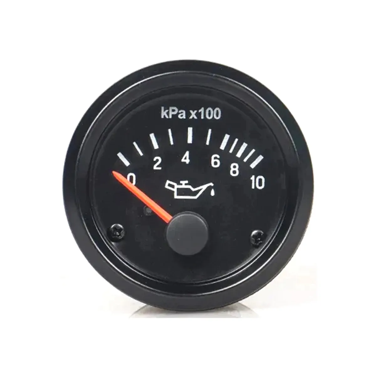 Engine Parts Oil Pressure Gauge Meter 12V 0-10Bar Compatible with Universal