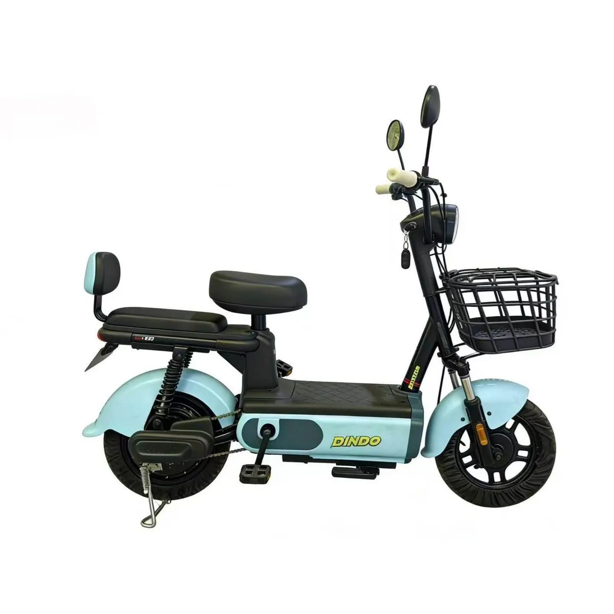 Electric Bike 500W 40km/h 55km Range Commuter - Blue