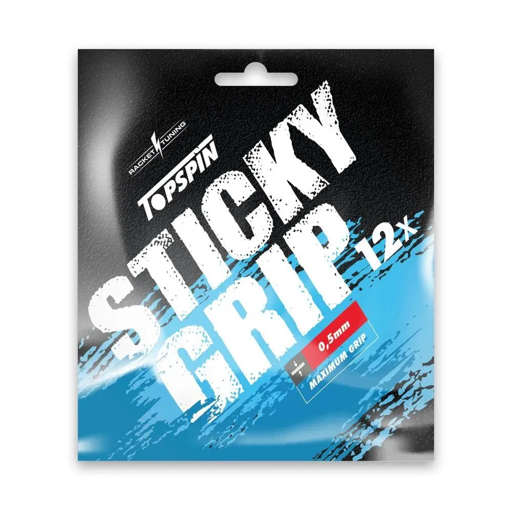 Topspin Sticky Grip 12Pieces 0.5mm - Overgrip