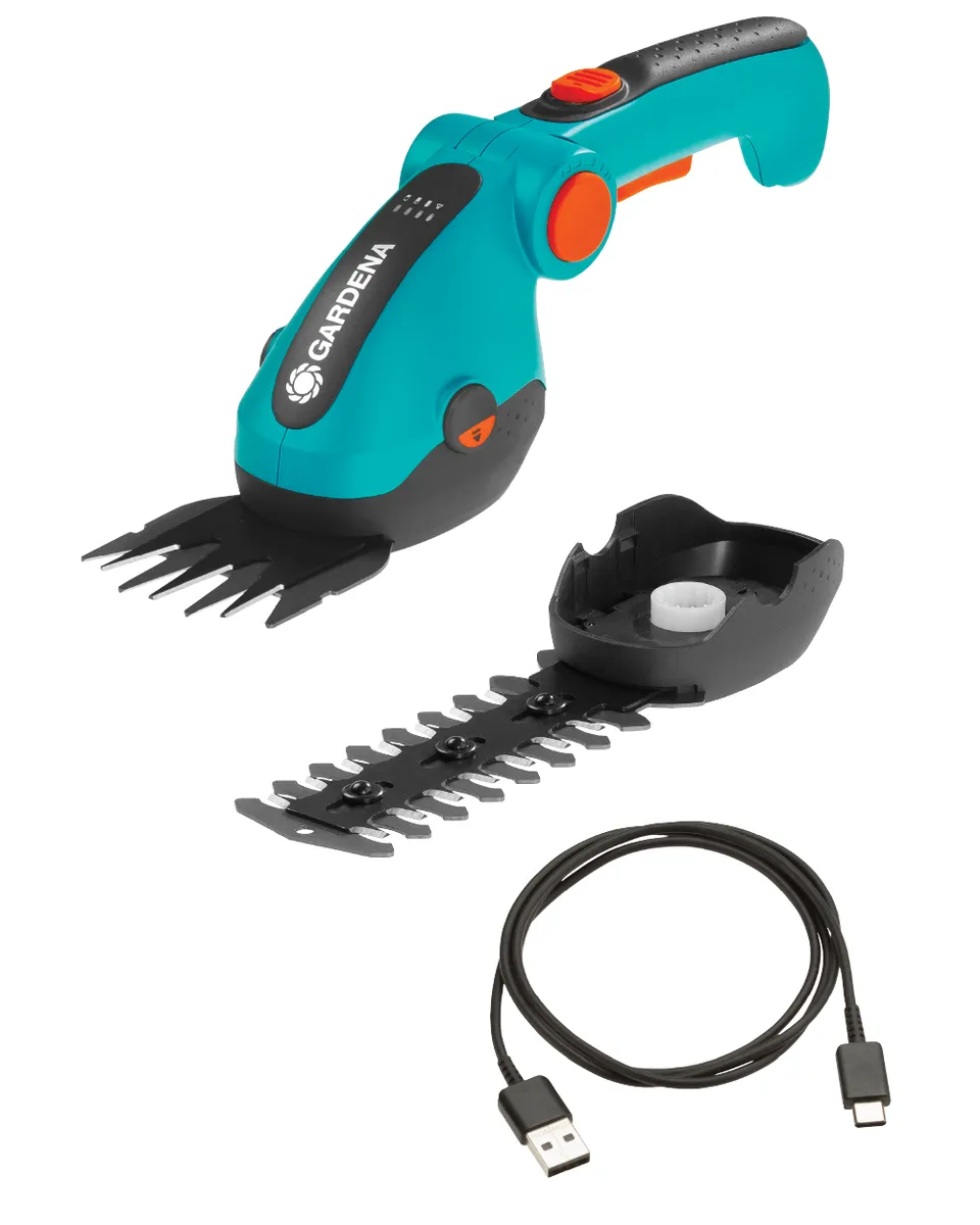 GARDENA Battery Grass and Shrub Shears ComfortCut Li