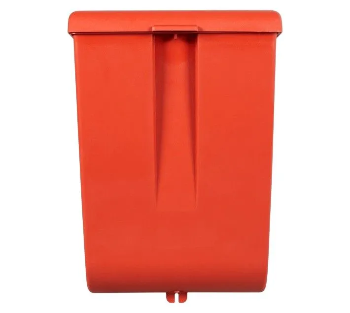 Plastic Lockable Letter Box - Orange