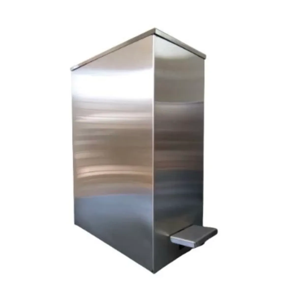 21L Foot Pedal Sanitary Bin Stainless Steel - Hygiene Bin