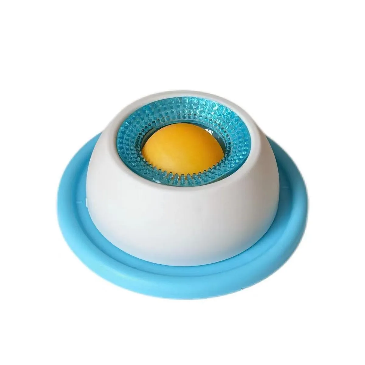 Dog Lick Toy, Lick Bowl for Dogs, Wet Food, Lick Pad with Non-Slip Mat - Blue