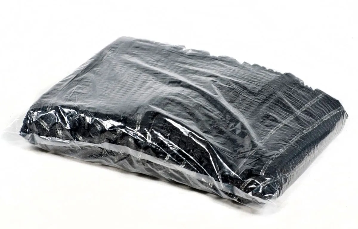 Disposable Mop-Caps Hair-Nets - Black