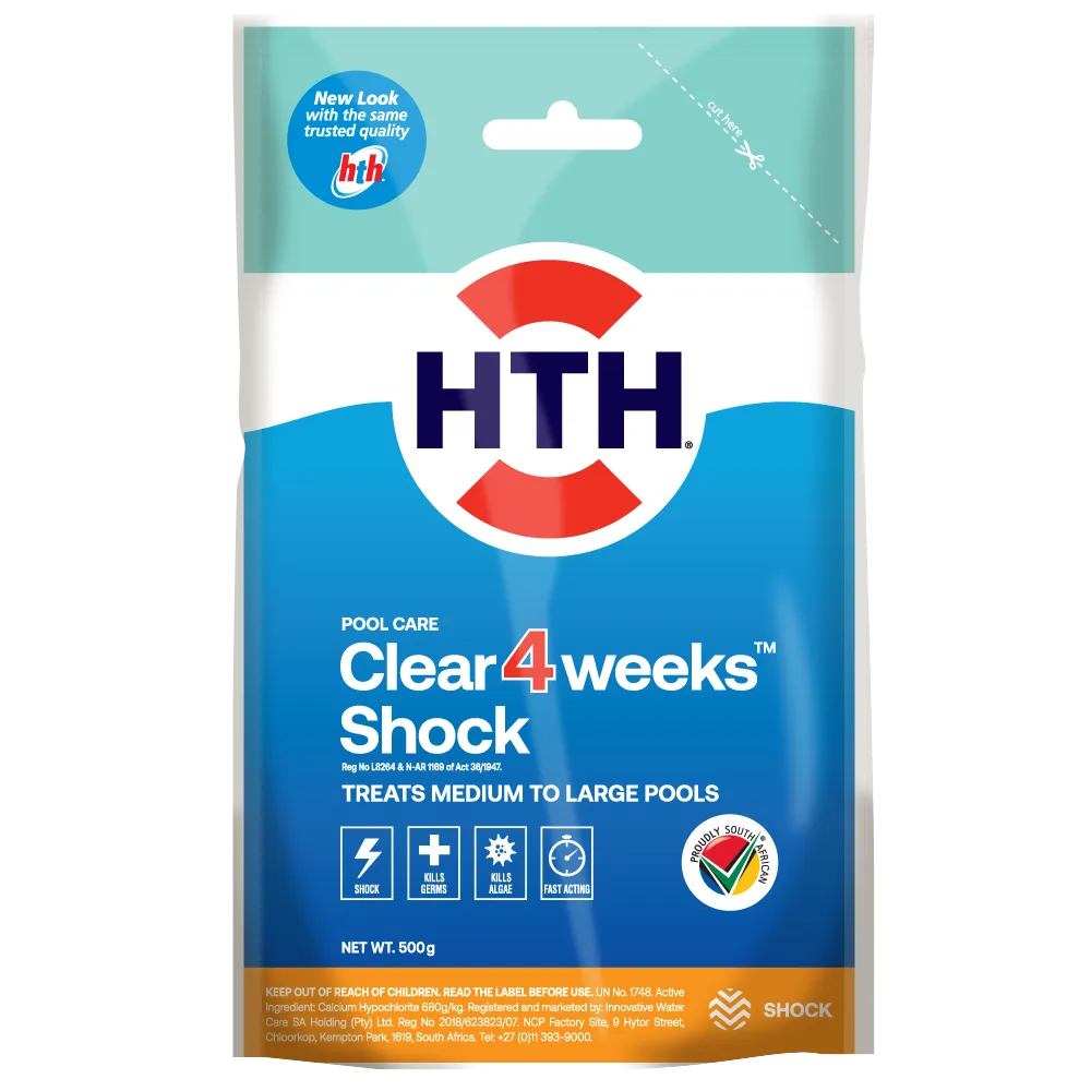 HTH - Clear 4 Weeks Shock - 500g