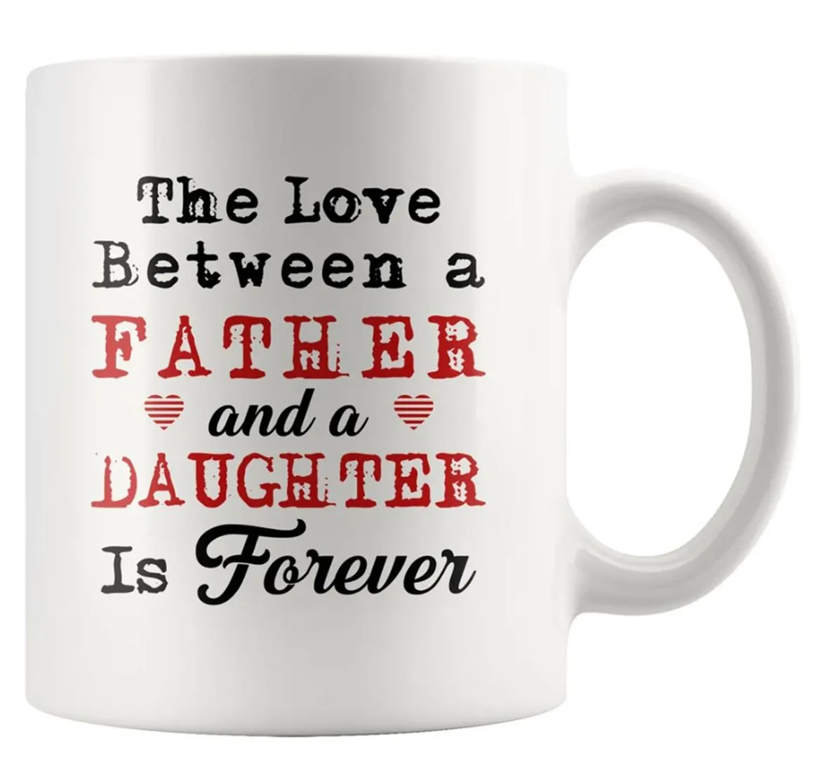 Father and Daughter Birthday Christmas Father's Day Gift 11Oz Coffee Mug