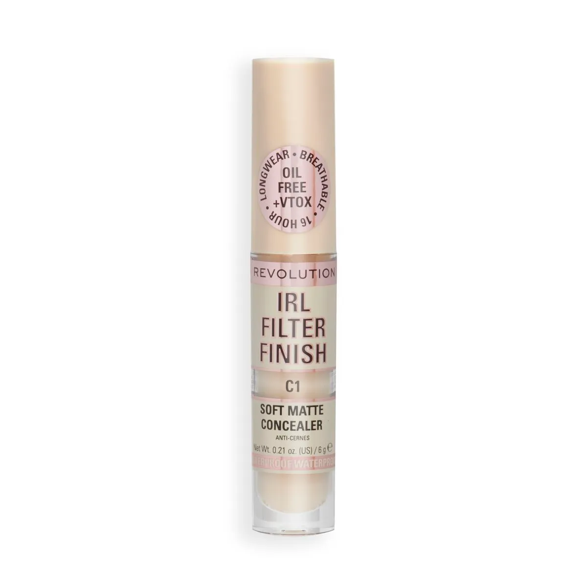 Revolution Beauty IRL Filter 16H Hydrating Full Coverage Concealer