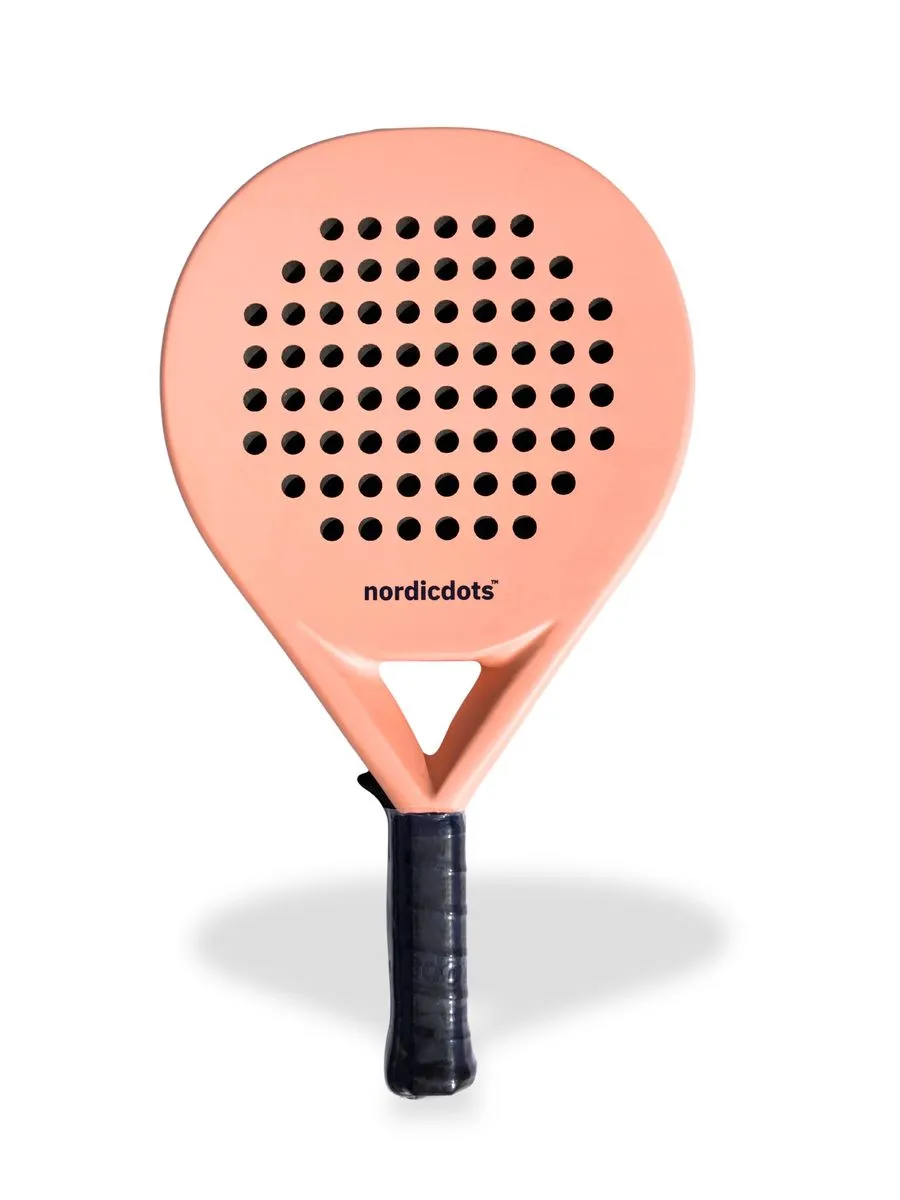 Nordicdots All-Round Padel Racket | Control | Tennis Elbow Protection