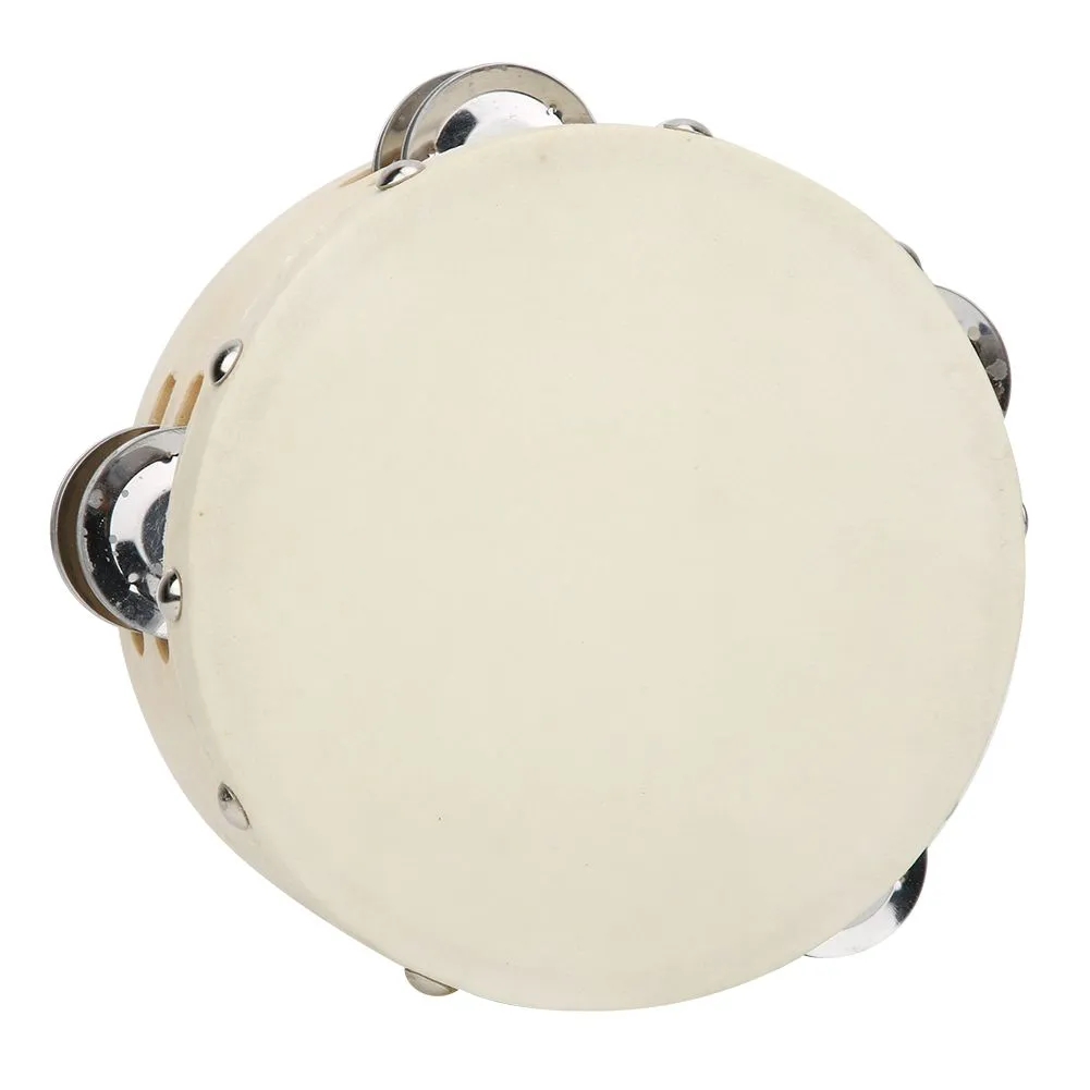 Compatible with Musical Toys Handheld 6Inch Tambourine