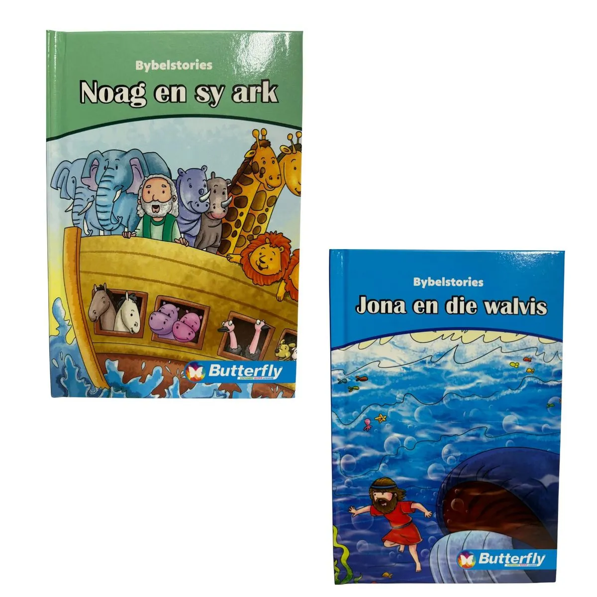 Afrikaanse Bybelstories - Noag en sy ark en Jona en die walvis - 2 Bundel