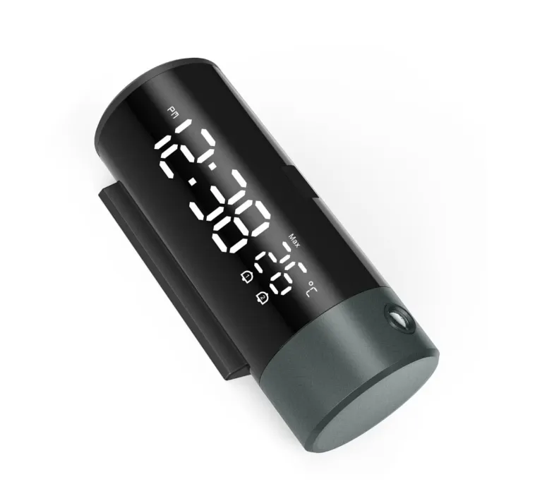 Projection-enabled Digital Clock with LCD Display