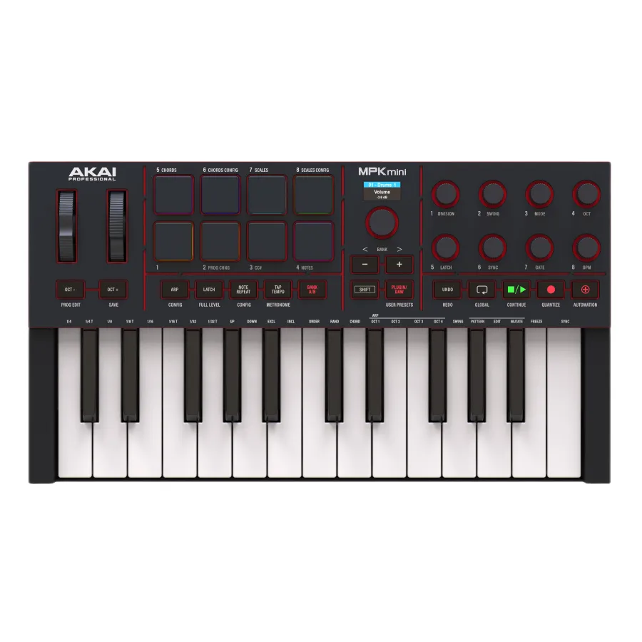 AKAI MPK MINI IV MIDI Controller - Black