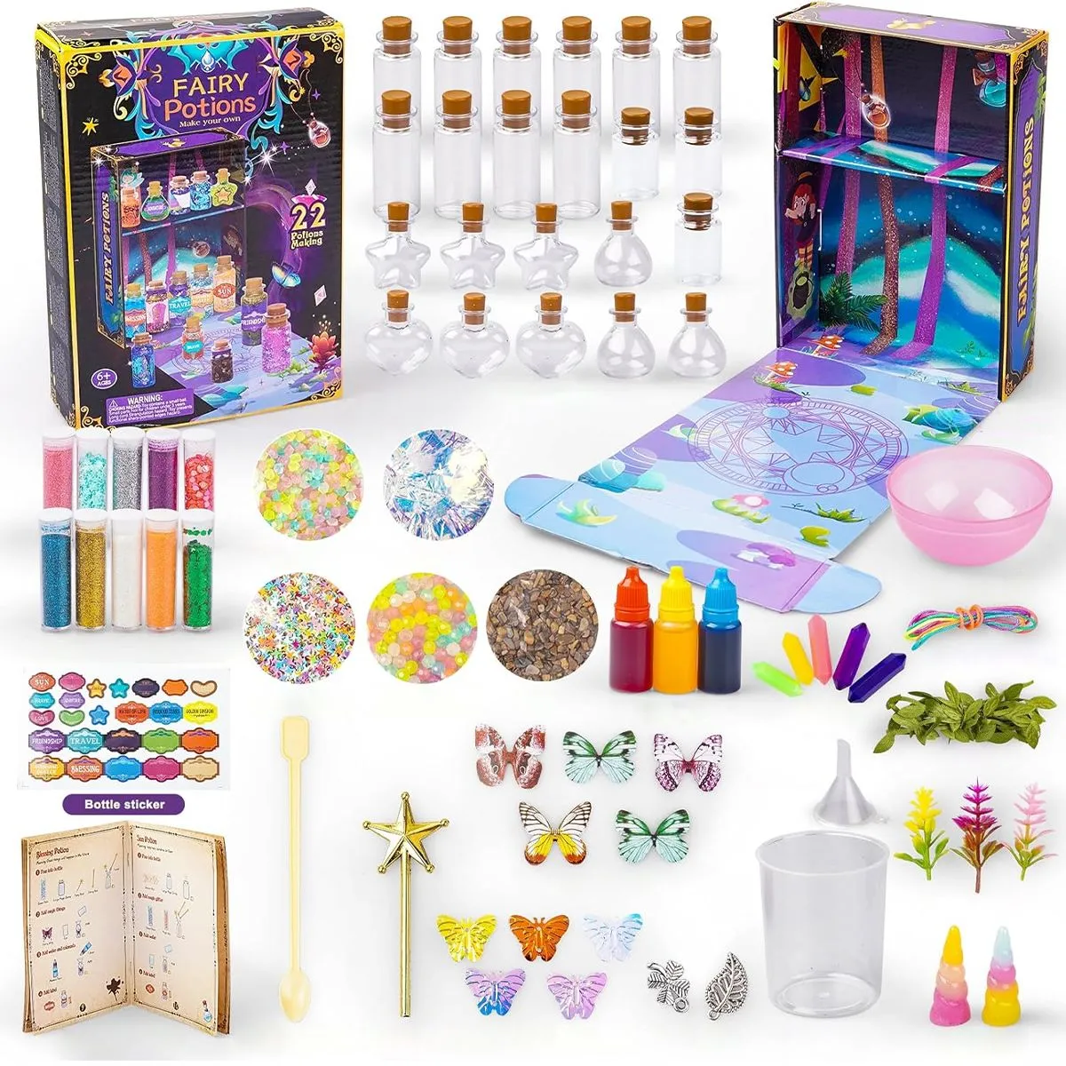 Kids DIY Colourful Magical Potion Toy Making Kit