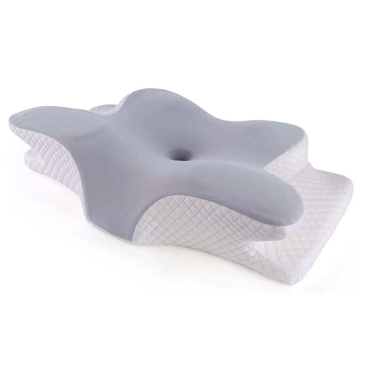 Ergonomic Butterfly Countered Memory Foam Cervical Pillow