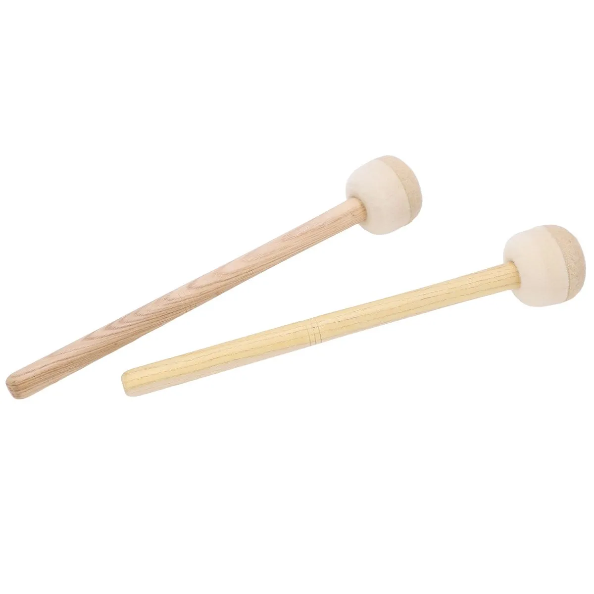 2pieces Felt Mallets (Wooden Handle)