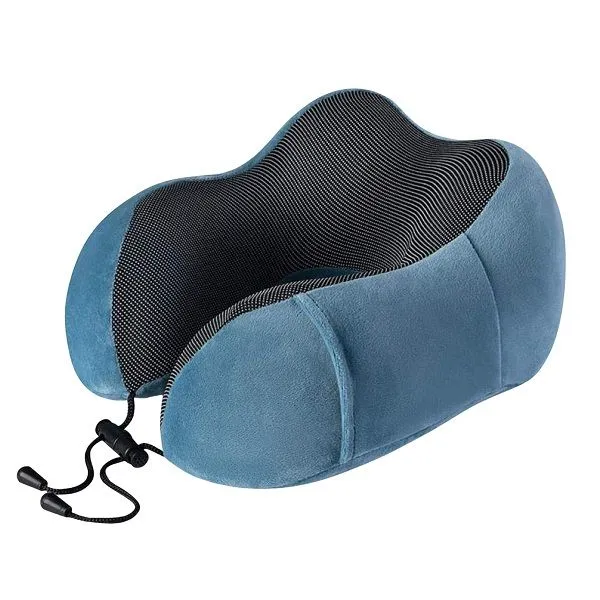 SA Family Neck Pillow Memory Foam - Blue