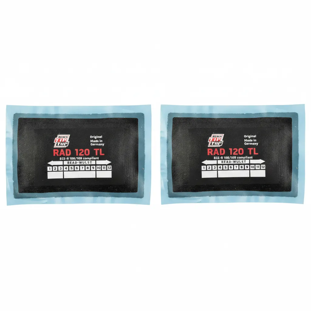 Rema Tyre Gaiter 80mm x 125mm 1-Ply for Radial Tyre Repair - 2 Pack