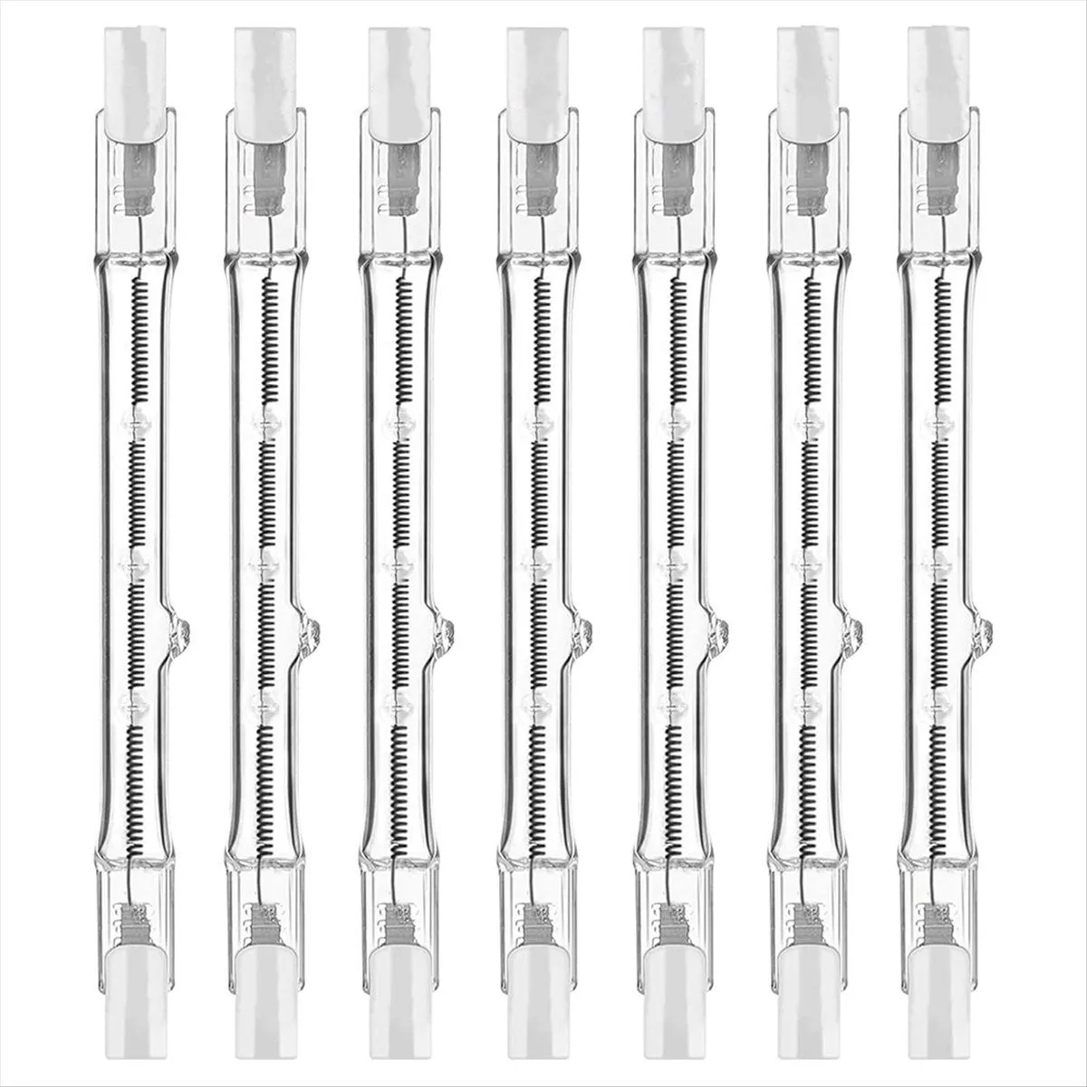 R7S Halogen Light Bulbs Tungsten Linear Light Bulb Compatible with None
