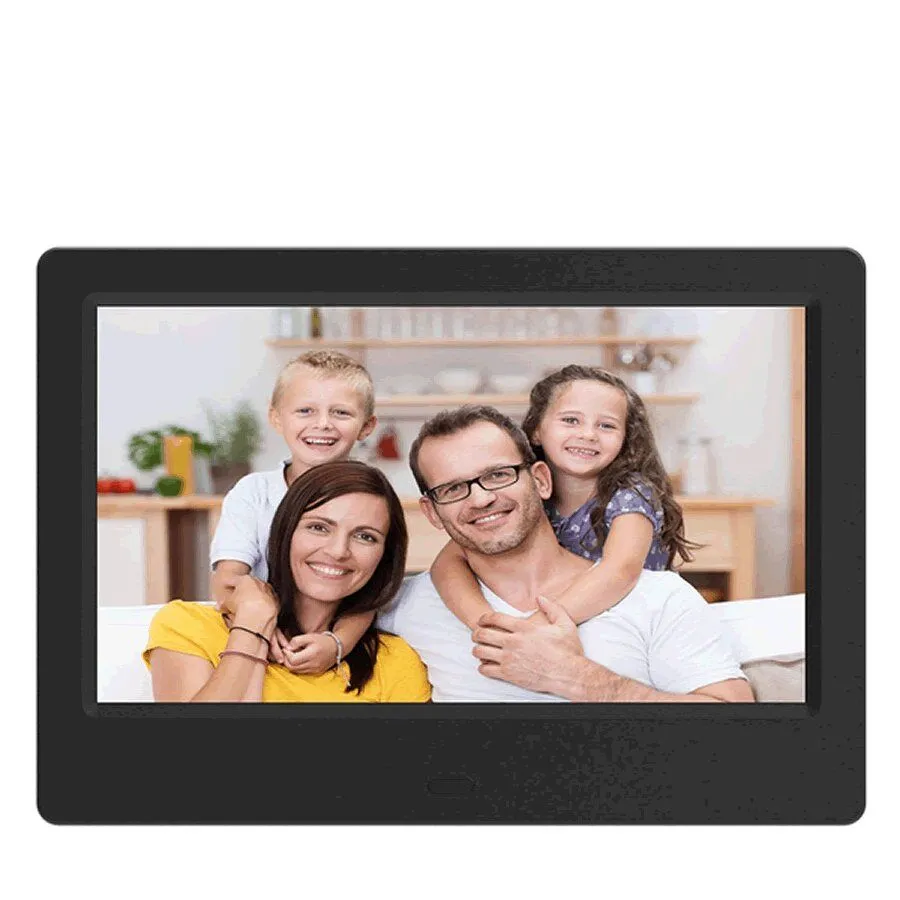 7 Inch HD Digital Photo Frame-Q-L210 - Black