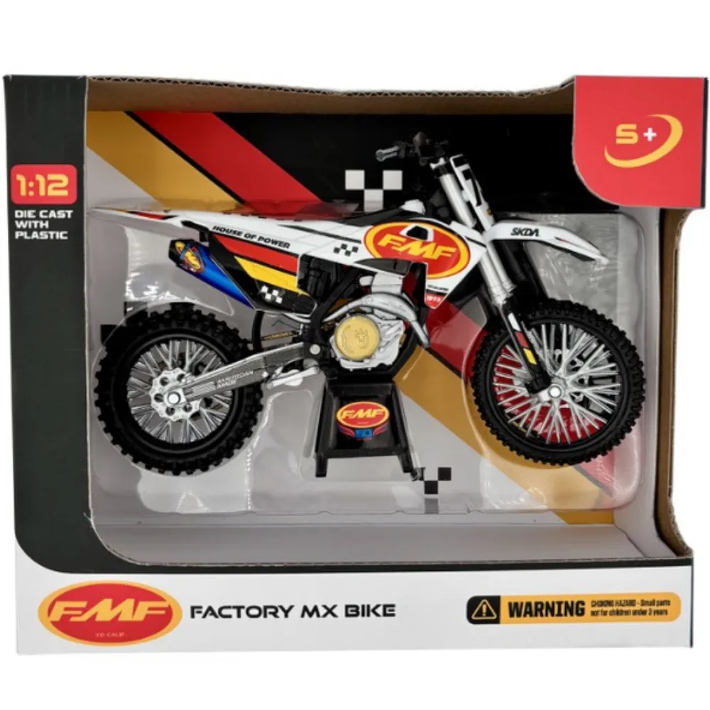 FMF Factory 1:12 MX DirtBike Toy