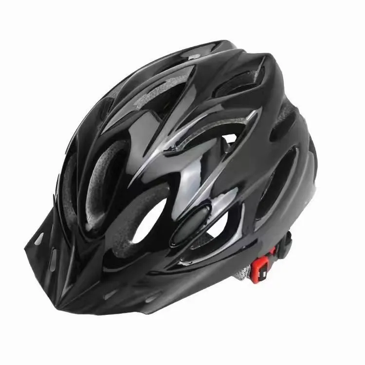 Unisex Stylish Cycling Helmet Ventilated Safety Protective Helmet - Black