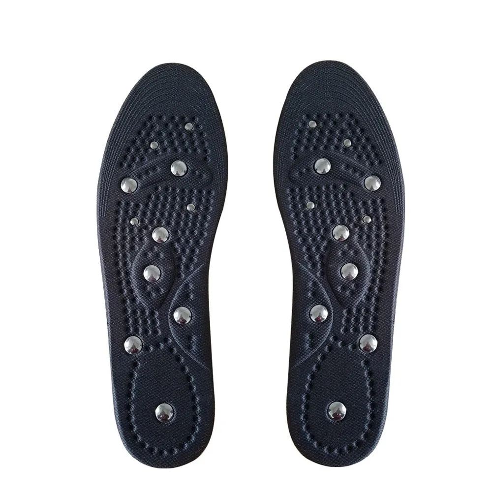 Acupressure Magnetic Therapy Massage Shoe Insoles 1 Pair
