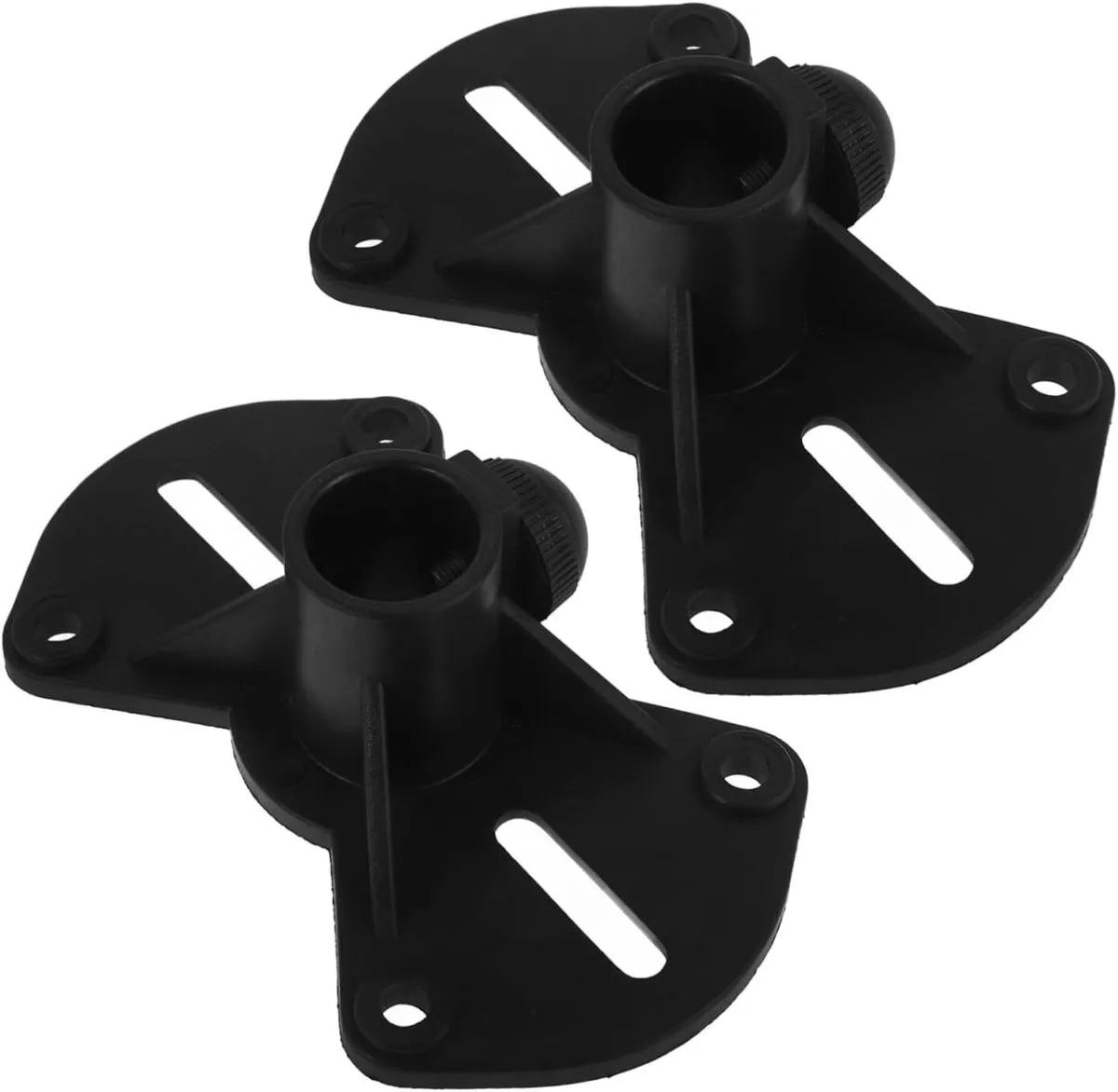 Universal Speaker Base Stands Stable Heavy-Duty Iron Construction Non-Slip