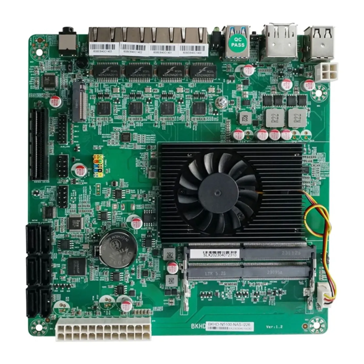N5105 Motherboard for NAS System Soft Routers N5105 ITX Motherboards