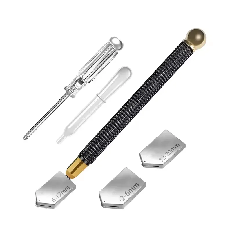 Glass Knife Tool Set - Roller Ceramic Tile Cutting Tool -5Pcs