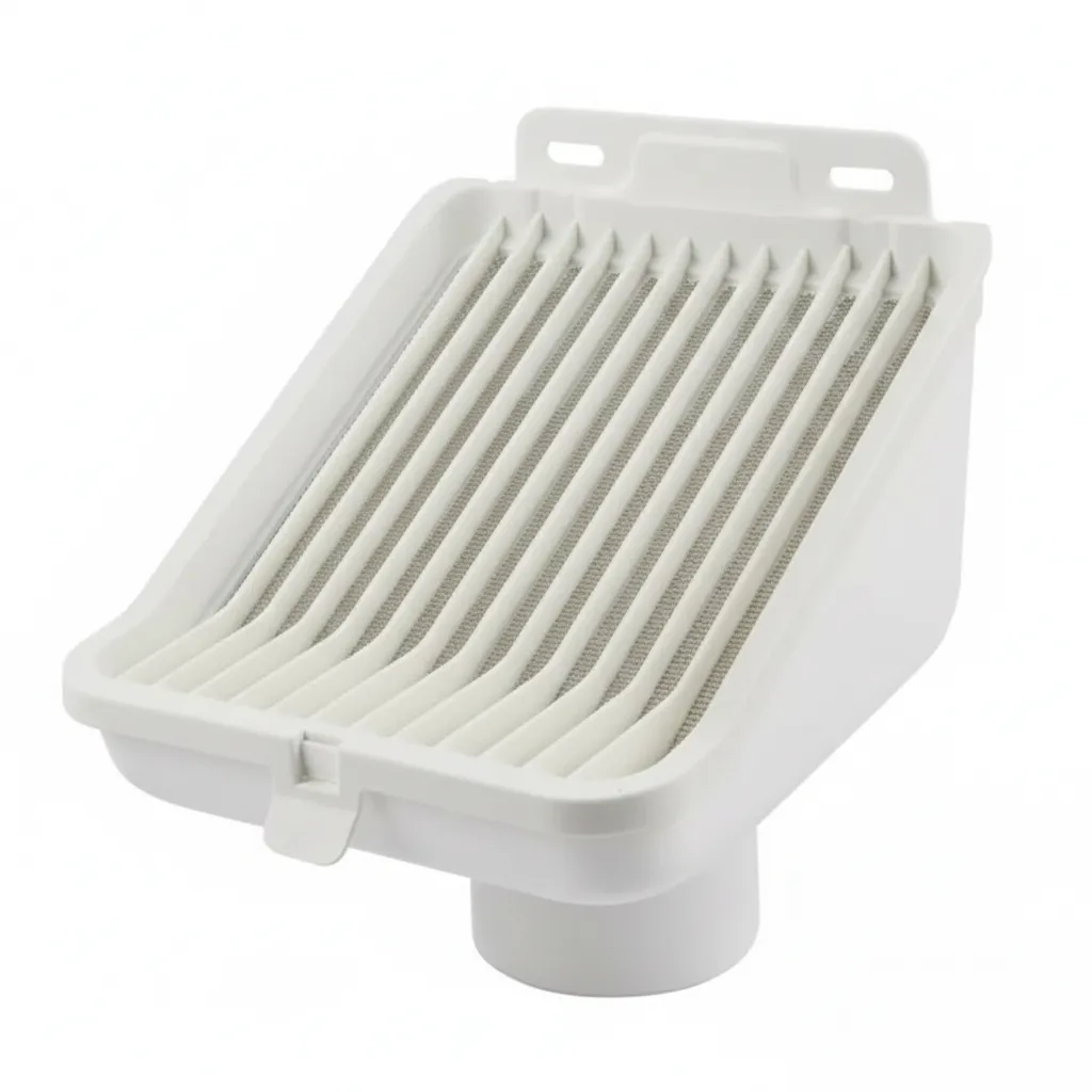 Gen Merch PVC Gutter Leaf Catcher for Clog-Free Gutters