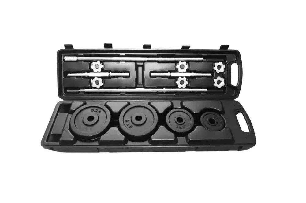 Mitzuma 50kg Adjustable Home Barbell Set