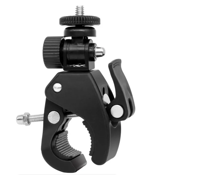 Universal 360 Bike & Motorcycle Handlebar Camera Mount with 1/4" Screw