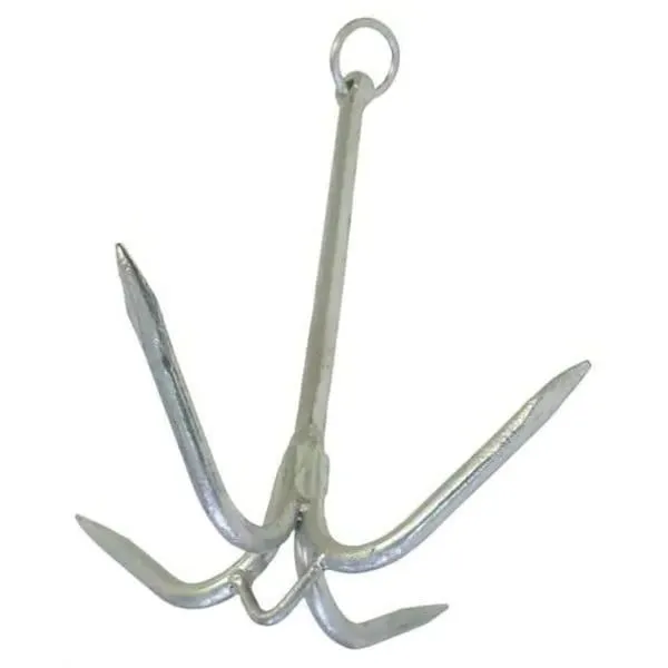 Heavy Duty Fluke Anchor with Ring - 6kg (Hot Dipped Galvanised)