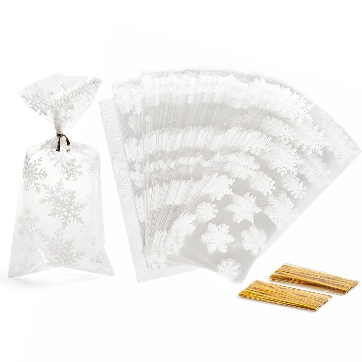 Chenshia Clear Bakery Treats Candy Sweet Cookie Plastic Packaging Poly Bags