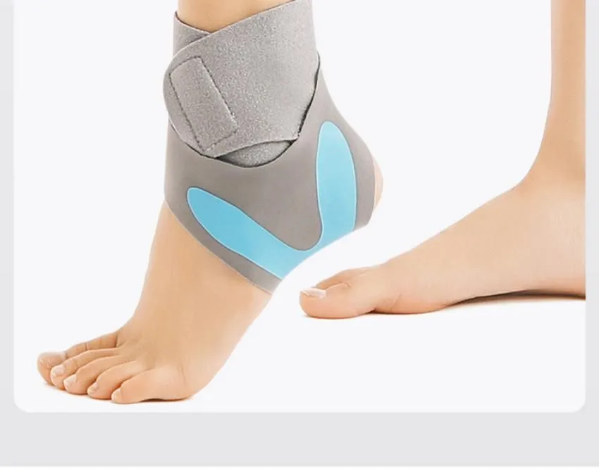 Ankle Support Brace for Sports - Anti-Sprain & Lightweight Protection - Blue