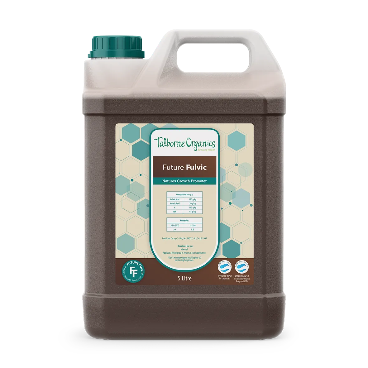 Talborne Organics Future Fulvic - Talborne Organics Future Fulvic - 5lt