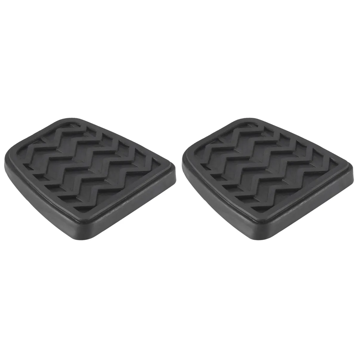 2 Pcs Clutch Brake Pedal Pad Rubber for Camry Hilux Compatible with Toyota