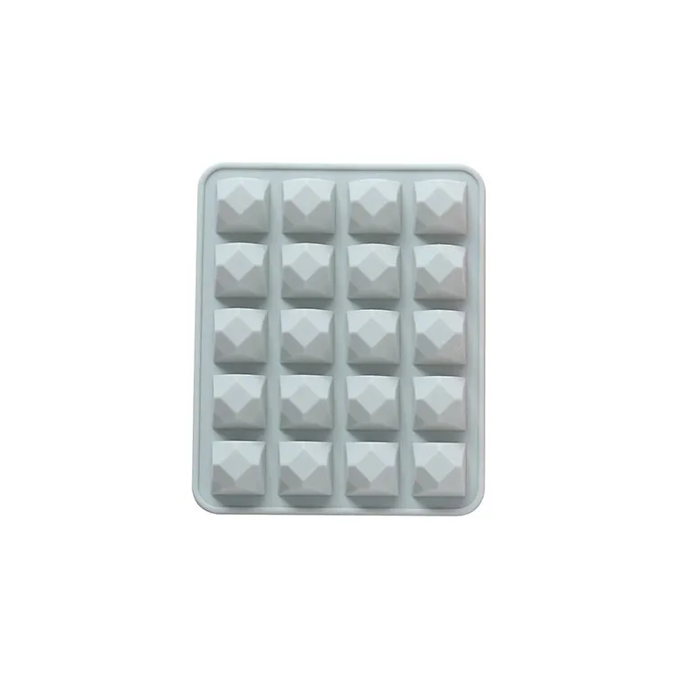 iKids Baby Food DIY Silicone Mold for Chocolate, Candy, Gummy 15 Diamond