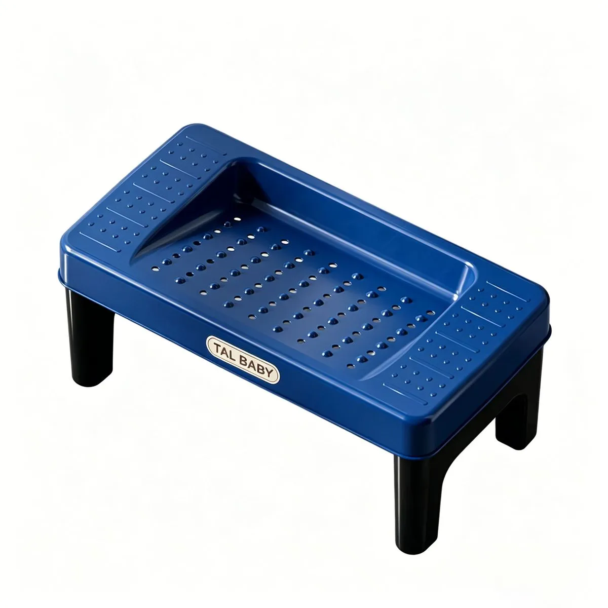 Bathroom Toilet Stool Non-Slip Bathroom Step Stool - Blue